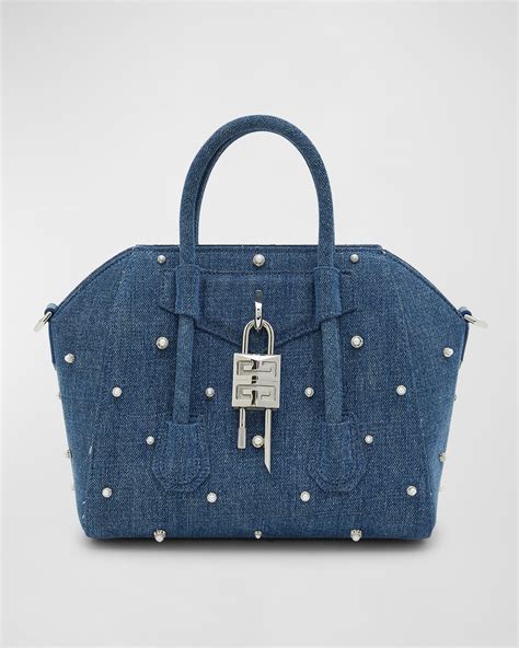 givenchy antigona mini pale pink|mini antigona lock denim tote bag.